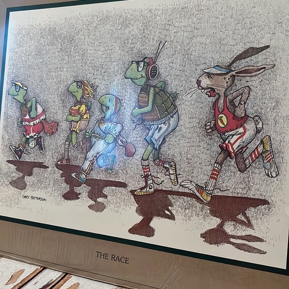 Gary Patterson Other - “The Race” Print